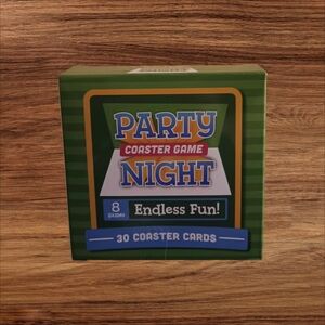 Party Night Coaster Game Green Box